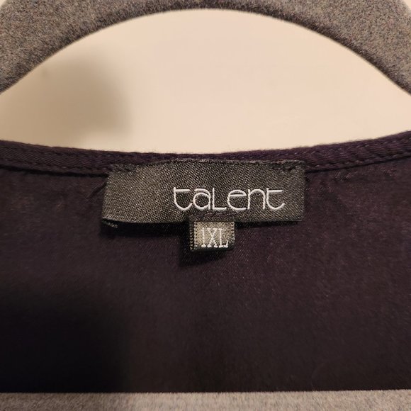 Sleeveless 1X Black Viscose Mini Dress - Picture 5 of 7